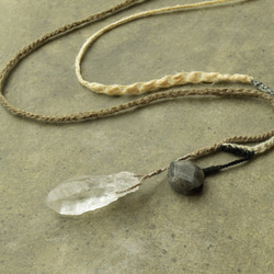 【送料無料】 Monotone necklace 3枚目の画像