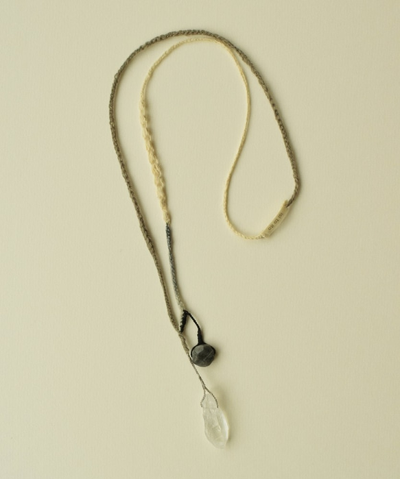【送料無料】 Monotone necklace 4枚目の画像