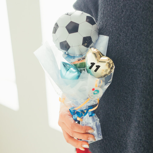 バルーンブーケ♡サッカー♡卒団式 部活 ミニブーケ その他雑貨