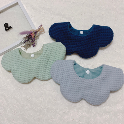 送料無料】選べる2色♡2枚セット ワッフルスタイ リバーシブル(男の子