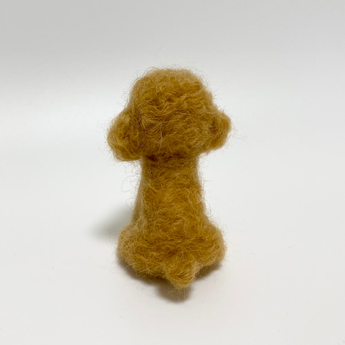 トイプードル レッド 犬 羊毛フェルト 羊毛フェルト koyuki 通販