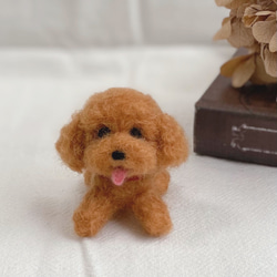 干支トイプードル ♡ 羊毛フェルト 縁起 犬 干支トイプードル ♡ 羊毛フェルト 縁起 犬
