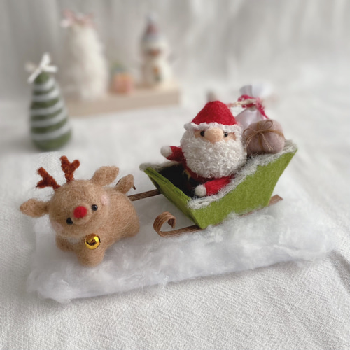 羊毛フェルト　パンダサンタさん 今年のクリスマスプレゼントは・・増補改訂版「羊毛フェルトで