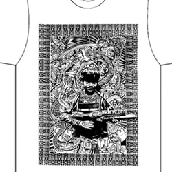 war and the snake Ｔシャツ 2枚目の画像