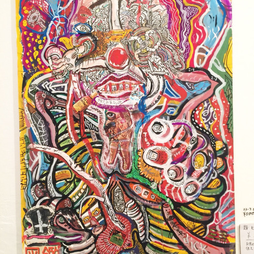 ピエロ 絵画 絵画 画家ゴトウヒデオ 通販 4055534｜Creema(クリーマ)