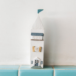 [定制] 微型房子“白宮系列”木製室內裝飾斯堪的納維亞商品房子裝飾品兒童房禮物 第7張的照片