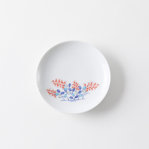 色鍋島四寸皿 小皿 市川冬山窯 通販 11460745｜Creema(クリーマ)