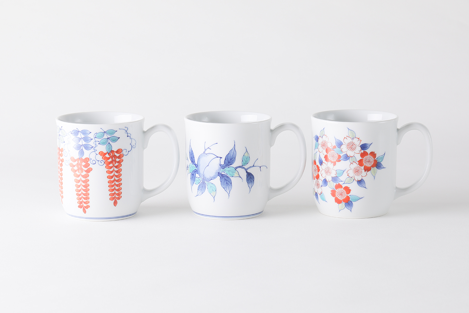 色鍋島マグカップ