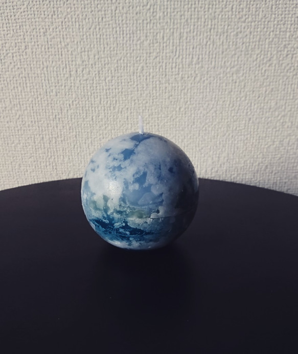 惑星キャンドル 【青空】 1枚目の画像