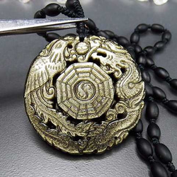 イーグル手彫り シルバー925トップ k18、4点加工 ハンドメイド