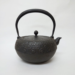 未使用品　付属品付　南部盛岡釜定工房造　１５型　南部鉄瓶　南部鉄器　鉄瓶 南部鉄器 砂鉄製鉄瓶 | 南部型 雲龍 | 1.5L | 薫山工房