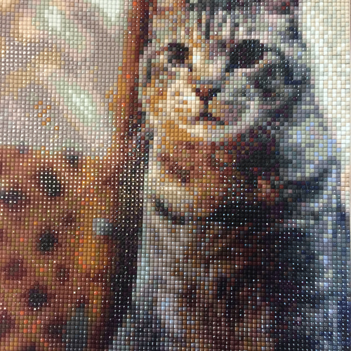 オーダーダイアモンドアートで写真をキラキラアートに