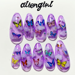 ネイルチップ オーダー 平成女児 量産型 ウィッシュコア 天使