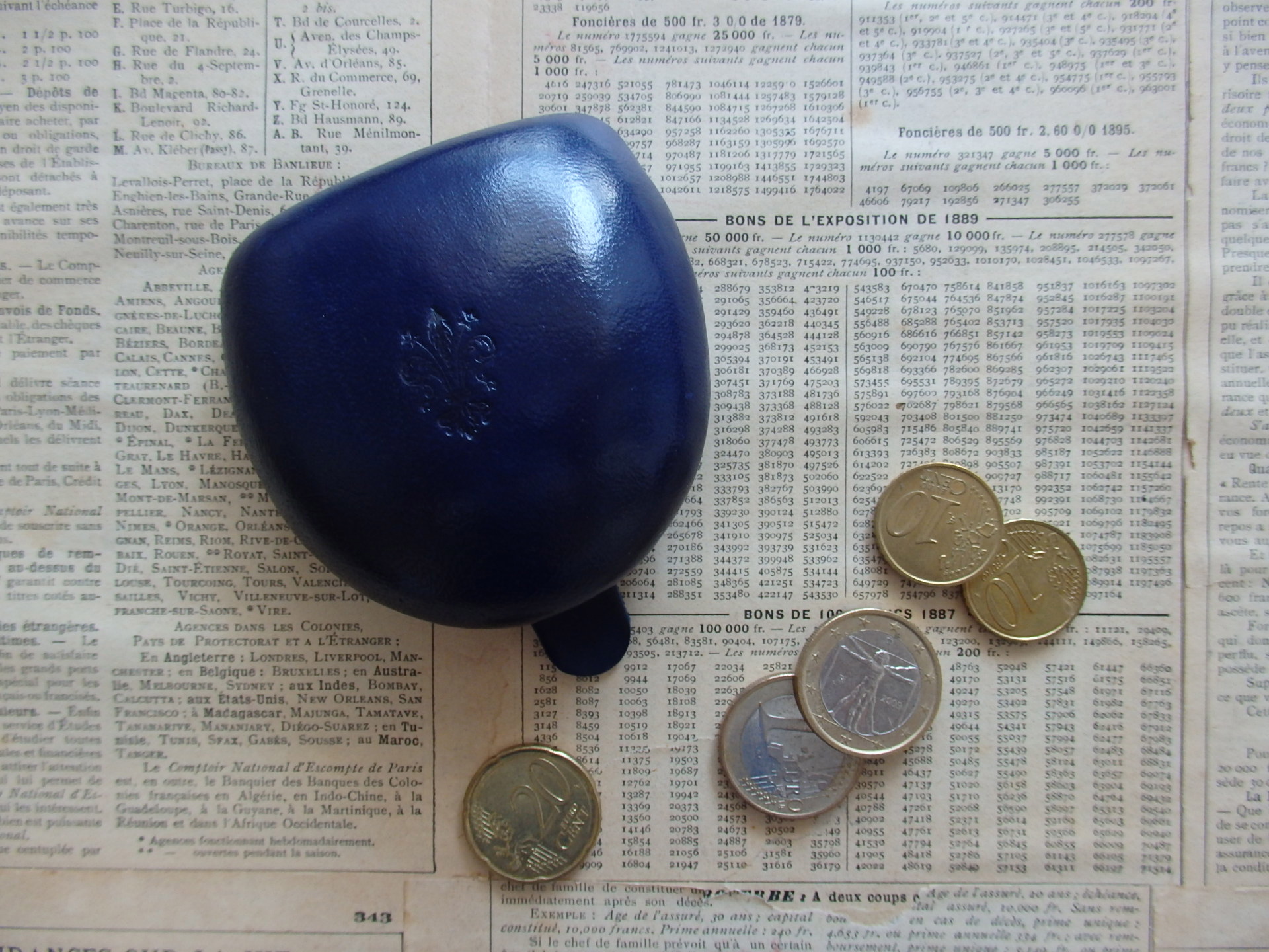 受注製作】ポルタモネーテ（コインケース）/Deep Blue 小銭入れ・コインケース Legame 通販 1014268｜Creema(クリーマ)