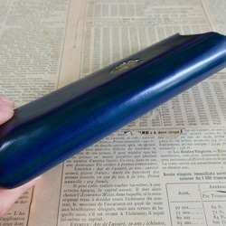 pen case/Blue Stripe 第4張的照片