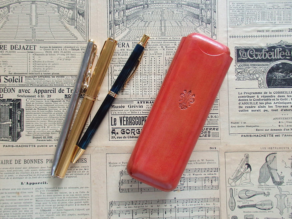 <訂製>pen case/ORANGE 第1張的照片