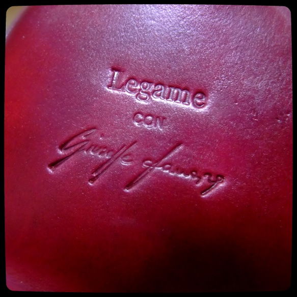 《即納》ポルタモネーテ（コインケース）/Rosso 2枚目の画像