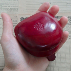 《即納》ポルタモネーテ（コインケース）/Rosso 3枚目の画像