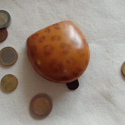 <訂製>coin case/Leopard,Yellow 第1張的照片