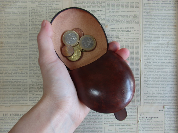 《即納》ポルタモネーテ(コインケース)/Choco 2枚目の画像