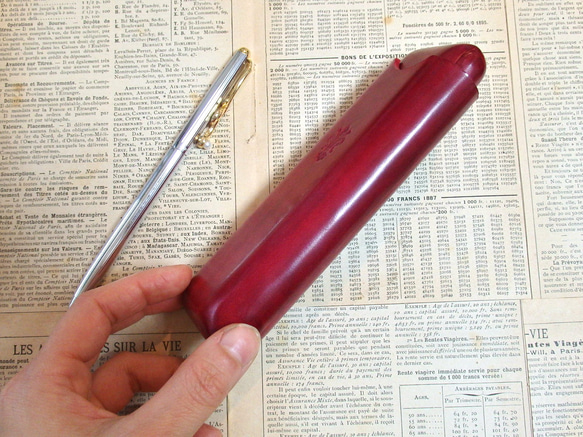 <訂製>pen case/RED 第3張的照片