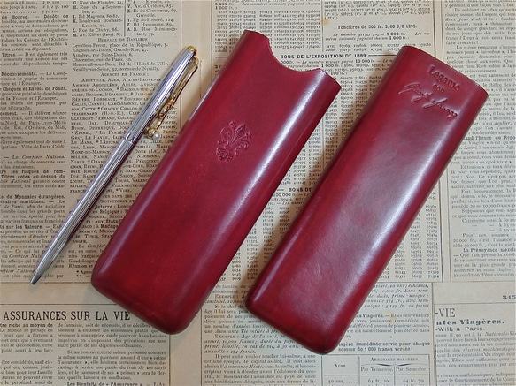 <訂製>pen case/RED 第4張的照片