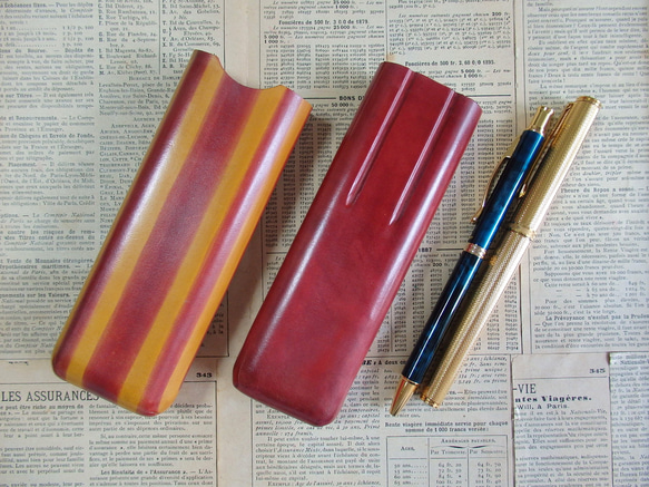 pen case/Honey Stripe 第4張的照片