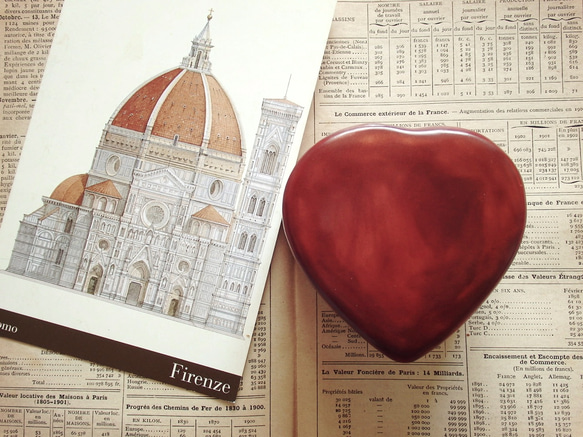 【受注製作】ジュエリーボックス/Little Heart of Firenze 1枚目の画像