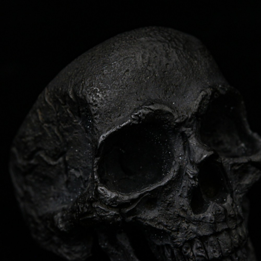 スカルリング925、シルバースカルリング、ヴィンテージシルバーリング、男性用パンクリング、メンズスカルリング、デスリング