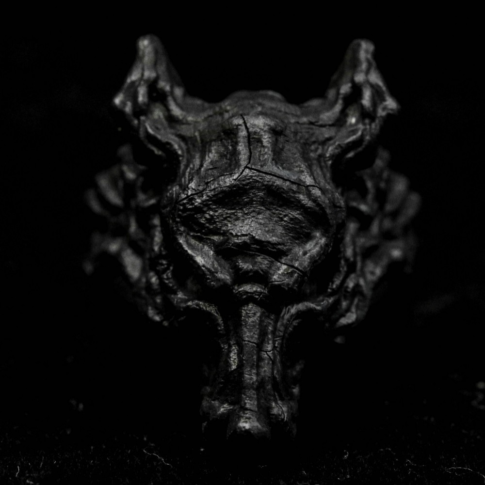 シルバーウルフ925シルバーリング、ウルフキングスカルパーソナリティクリエイティブシルバーリング、ヴァンパイアジェントル