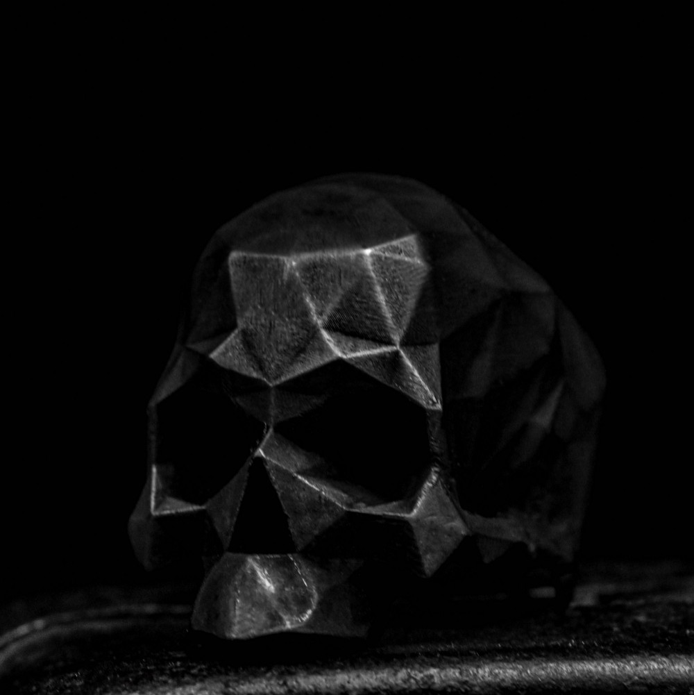 925シルバースカルリングフェイススカルリングダークスカルリングモーターサイクルリングメンズスカルリングス