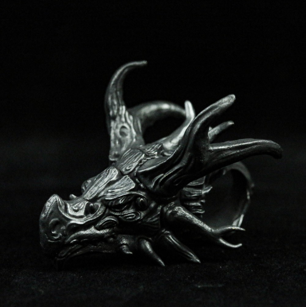 アントラーペンダント、ドラゴンペンダント、925スターリングシルバーペンダント、真ちゅうペンダント、スパイクドラゴンソー