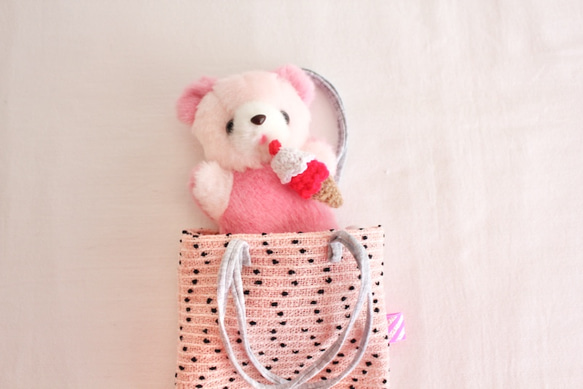 ファンシーアラモード　くま　ぬいぐるみ 新品 ♢ ファンシーアラモード くま ぬいぐるみ Fancy a la mode