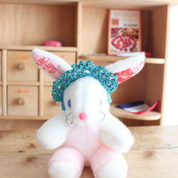 1点物コラボベア】ストロベリークリーム・ファンシーアラモード x