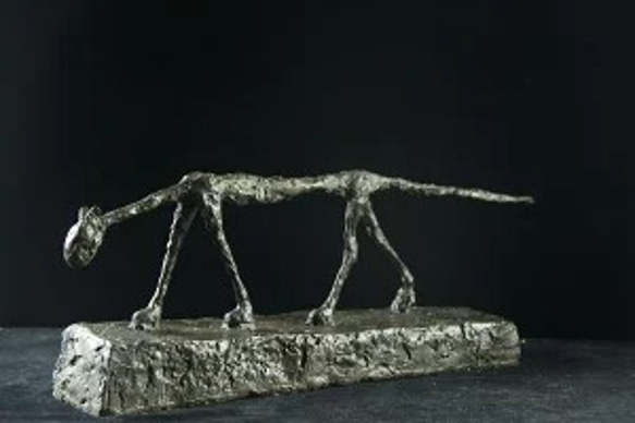 大人気ブロンズ像 猫 ジャコメッテ 名作 インテリア家具 置物 彫刻