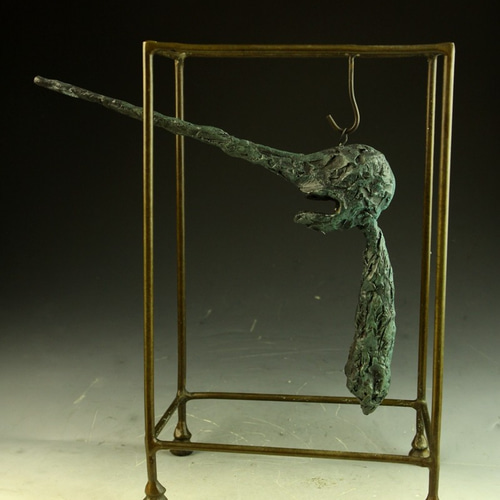 A. ジャコメッティ 鼻 L e Nez 傑作ブロンズ像 インテリア家具 置物