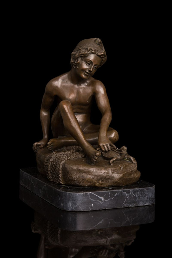 大きいアンティーク銅像、ブロンズ像商品説明必読お願い致します。