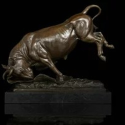 ボディビルダーブロンズ像 超大型ブロンズ像 ボディービル G.Anderson 49cm インテリア