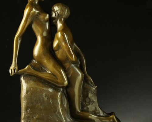 超人気ブロンズ像 永遠の偶像 ロダン 6キロ 名品 インテリア家具
