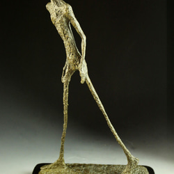 大型ブロンズ像 歩く男 ジャコメッティ 45cm 名品インテリア 彫刻