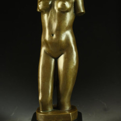 15%【極美品】アリスティド・マイヨール 裸婦 ブロンズ像 銅像 フランス彫刻家 bijyutuhinn_ds344