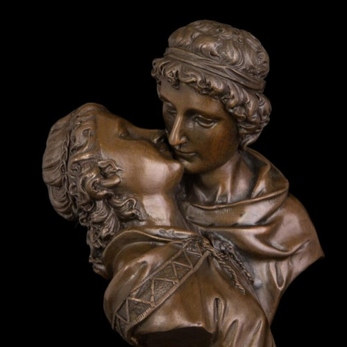 大人気ブロンズ像 恋人 インテリア家具 置物 彫刻 銅像 彫像 美術品