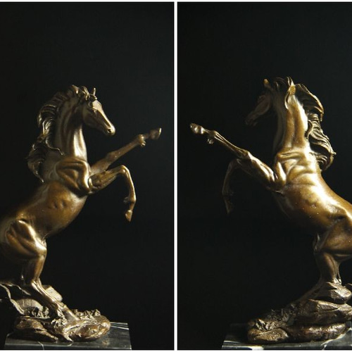 アート　人形　銅製　ブロンズ像　置物　インテリア　工芸品　美術品　A1429 アート 人形 銅製 ブロンズ像 置物 インテリア 工芸品 美術品 A1429