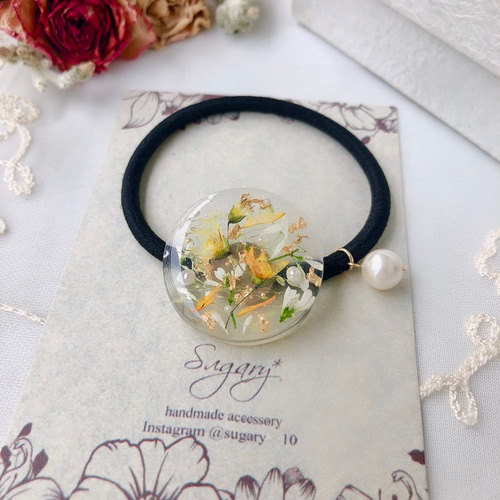 メラスフェルラのクリアヘアゴム ポニーフック ヘアゴム Sugary* 通販  