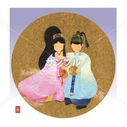 和紙貼り絵「日本の神様シリーズ」 9枚目の画像