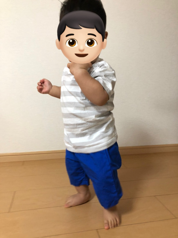 【受注販売】ハーフパンツ　90㎝　子供服 7枚目の画像