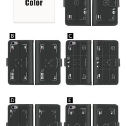 受注製作 カメラ 写真 スマホケース 撮影 ユニーク 個性的 スマホ 手帳型ケース カードポケット ミラー ストラップ穴 2枚目の画像