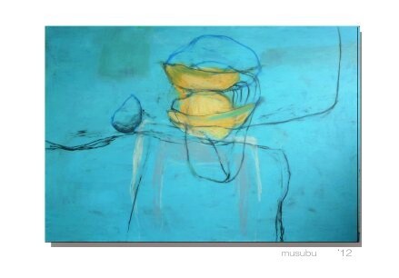 *現代絵画 *musubu（’12）インテリア 壁掛け 手描き モダンアート　抽象画20 25,550円