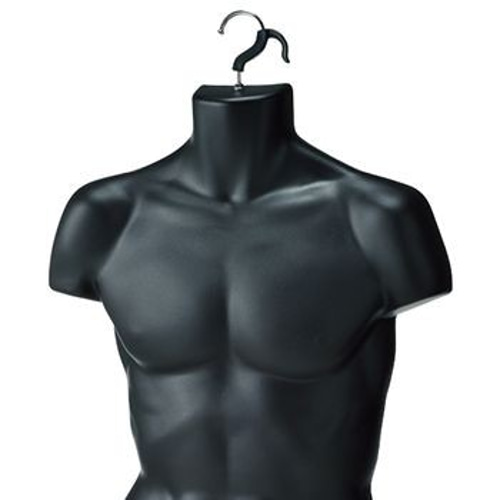 新品□MEN'Sハンガーボディー壁掛けリアルマネキン人形ハーフトルソー