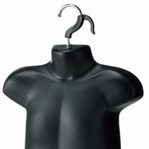 新品□子供用ハンガーボディー3歳児100cm用黒色壁掛マネキン人形ハーフ